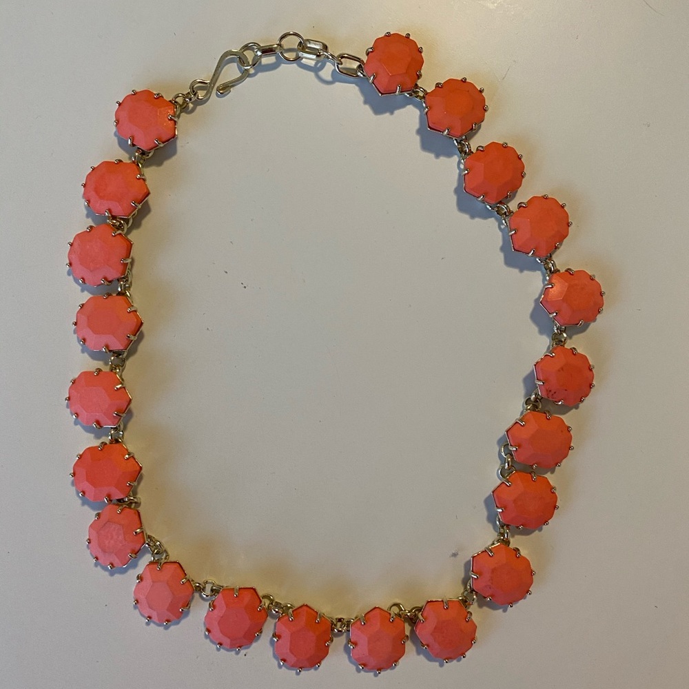 RARE Kendra Scott Coral Sam Necklace